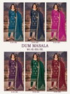 Dum Masala Rayon Gold Printed Readymade Suits Wholesale Market In Surat